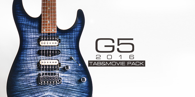 G5 2016 TAB&MOVIE PACKリリース